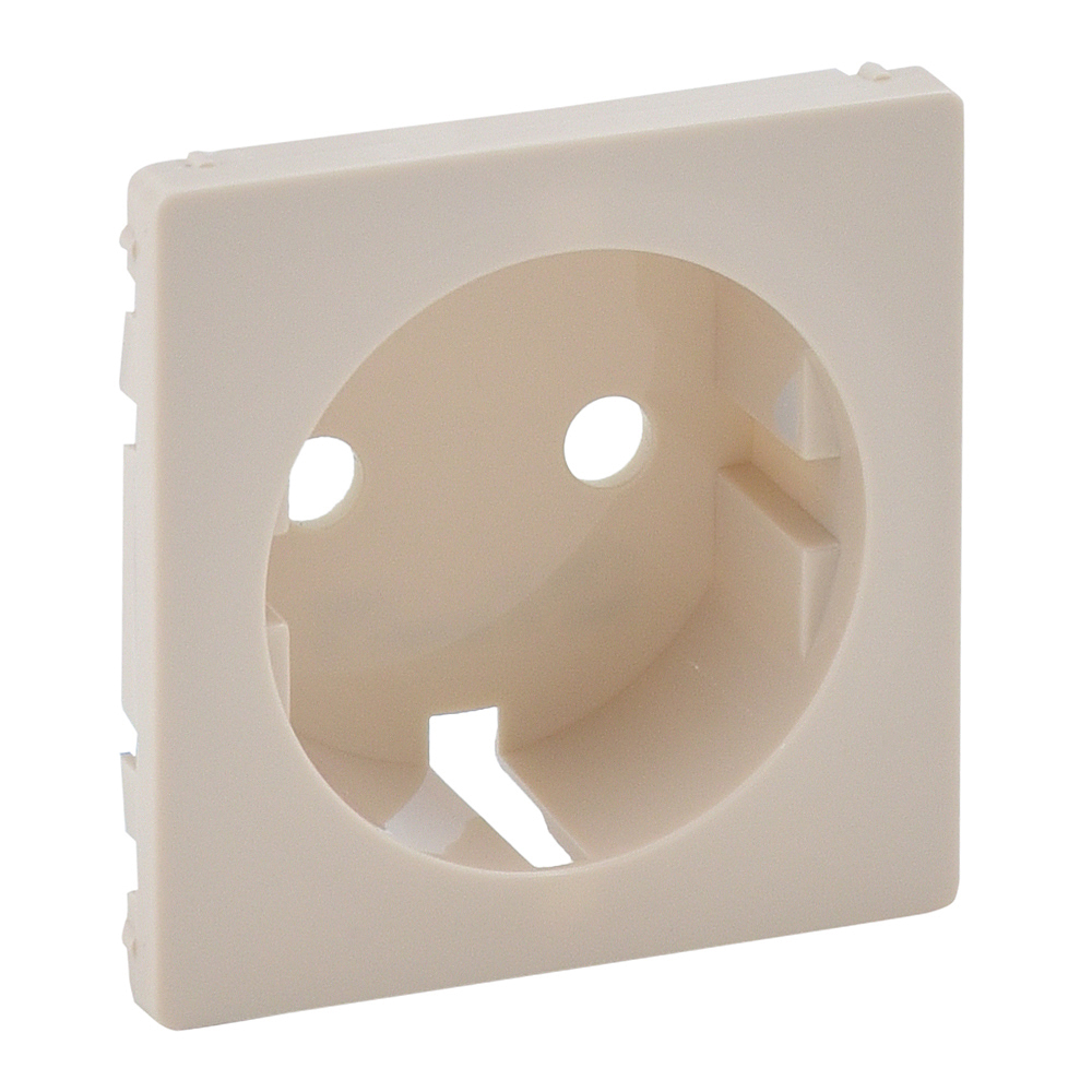 LEGRAND 755201 Лицевая панель для розеток 2К+З 753021/753025/753029/753030, слоновая кость, Valena Life