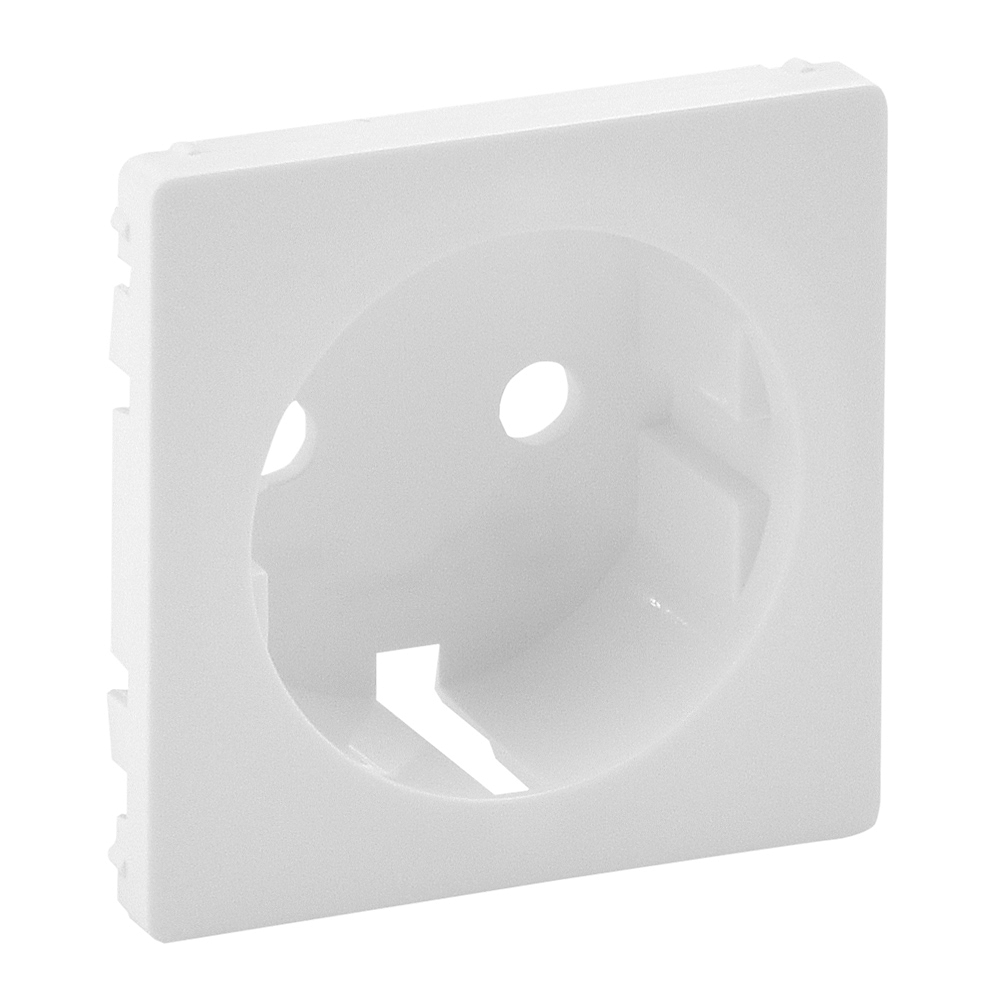 LEGRAND 755200 Лицевая панель для розеток 2К+З 753021/753025/753029/753030, белая, Valena Life