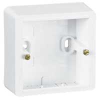 LEGRAND 773698 Коробка для накладного монтажа, белая, Cariva