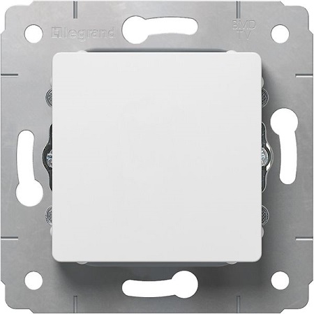 LEGRAND 773646 Заглушка монтажная, белая, Cariva