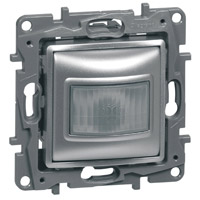 LEGRAND 672417 Датчик движения без нейтрали, 400Вт, с винтовыми зажимами, алюминий, ETIKA