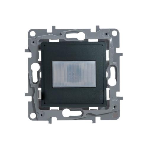 LEGRAND 672617 Датчик движения без нейтрали, 400Вт, с винтовыми зажимами, антрацит, ETIKA