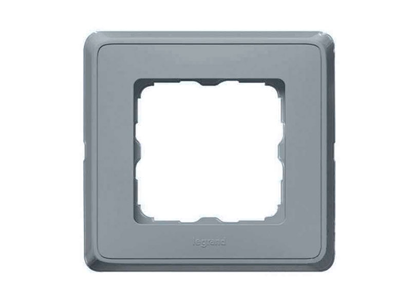 LEGRAND 773691 Рамка 1 пост, жемчужно-серая, Cariva