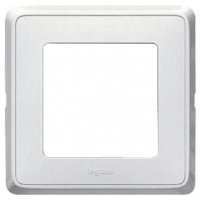 LEGRAND 773660 Рамка 1 пост, белая, Cariva
