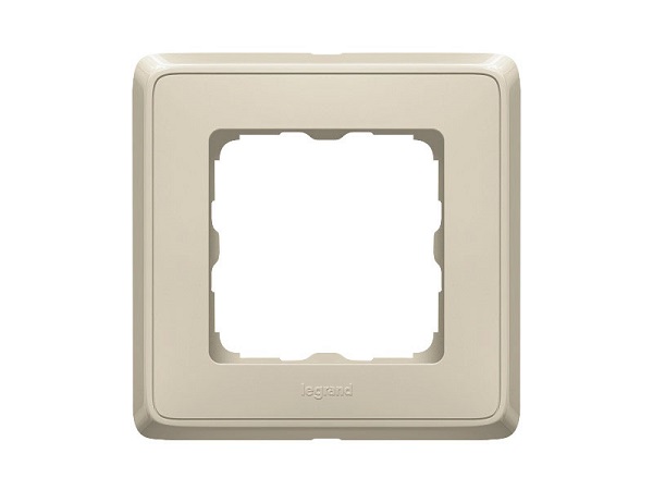 LEGRAND 773671 Рамка 1 пост, алюминиевая, Cariva