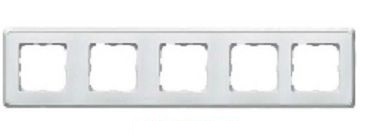 LEGRAND 773655 Рамка 5 постов, белая, Cariva