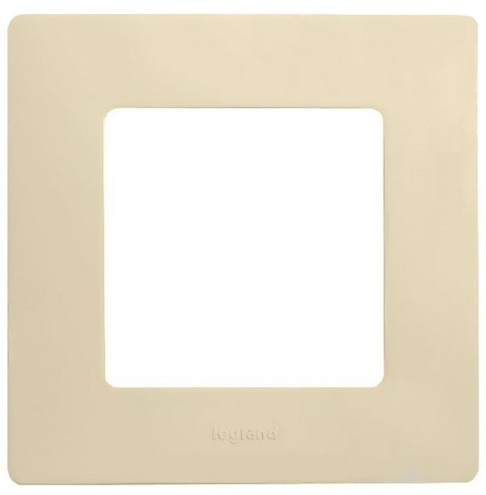 LEGRAND 672560 Рамка 1 пост, IP44, слоновая кость, ETIKA