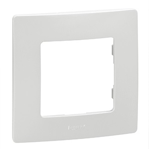 LEGRAND 672501 Рамка 1 пост, белая, ETIKA
