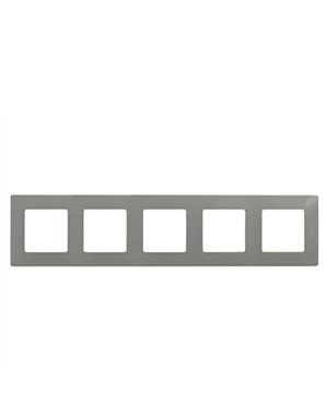 LEGRAND 672525 Рамка 5 постов, светлая галька, ETIKA