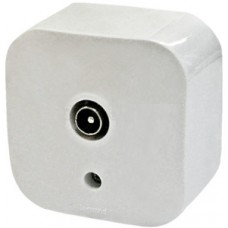 LEGRAND 782219 Розетка для радиотрансляционной сети, белая, Quteo