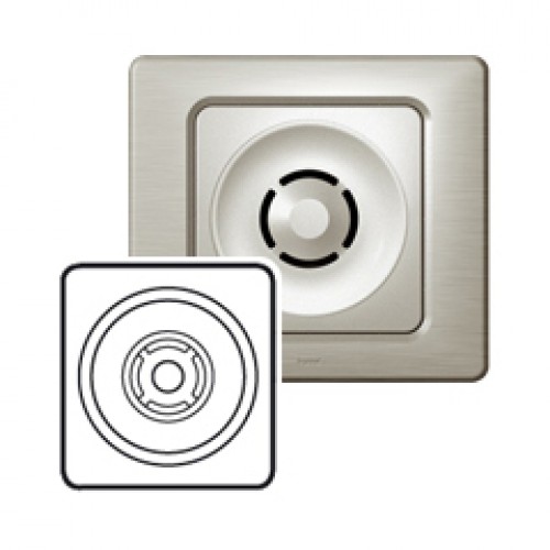 LEGRAND 068499 Лицевая панель для выключателя с ключом для светильников, титан, Celiane
