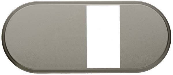 LEGRAND 068435 Лицевая панель для розетки для электробритв, титан, Celiane