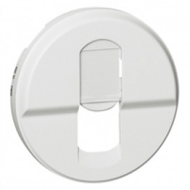 LEGRAND 068251 Лицевая панель на розетки RJ 45, белая, Celiane