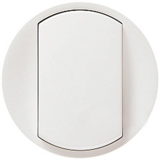 LEGRAND 068021 Лицевая панель для выключателя двухполюсного 20 АХ, белая, Celiane