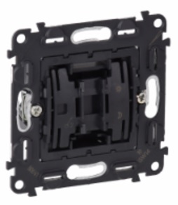 LEGRAND 752002 Механизм двухполюсного выключателя, винтовые зажимы, без лицевой панели, 16AX, 250В, Valena InMatic
