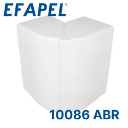 10086 ABR EFAPEL Угол внешний изменяемый, 110х34мм