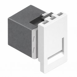 45985 SBR Адаптер с RJ-45 кат.5e FTP (22,5х45), белый