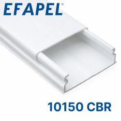 Миниканал 40х12,5 без перегородки Efapel10150 CBR фото