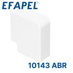 Плоский угол для миниканала 75х20    Efapel