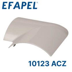 Плоский угол для напольного короба 75х17  Efapel