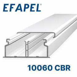 Миниканал 40х16 с 1-й перегородкой Efapel