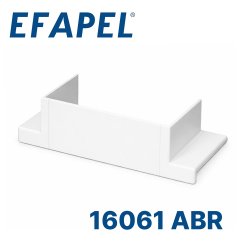 16061 ABR EFAPEL Т-образный отвод для короба 185х65