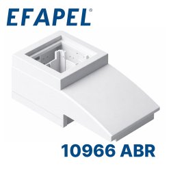 Накладной адаптер под модули 45х45 для короба 40х16 Efapel