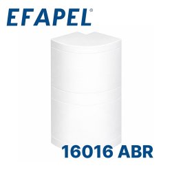 16016 ABR EFAPEL Внешний угол для короба 75х50