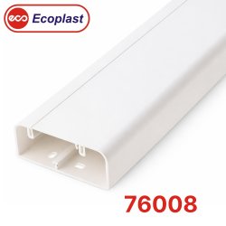 76008 INSTA Экопласт150x55 Короб с крышкой (Крышка=80мм)