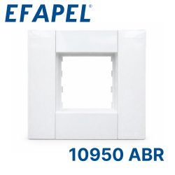 10950 ABR Efapel Модульный суппорт для монтажа механизмов 45х45 в короб для крышки 75 мм