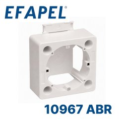 10981 AMF EFAPEL Установочная  коробка 60 мм между винтами (Apolo5000) бежевый