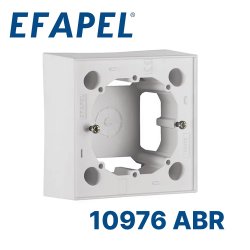 Коробка для открытого монтажа для серии Logus 90, белый (10976 ABR)