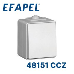 48151 CCZ EFAPEL Кнопка, серая