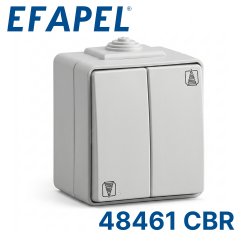48461 CBR EFAPEL Интерфейс для телефонного звонка, белый