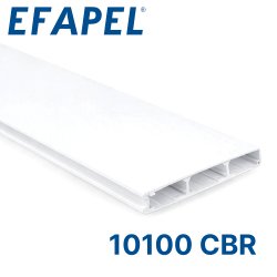 Кабельный плинтус 110х20 с 2-мя перегородками  Efapel