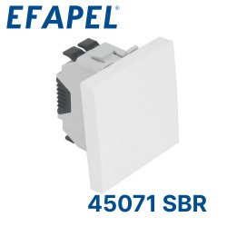 45071 SBR EFAPEL Проходной выключатель 45х45