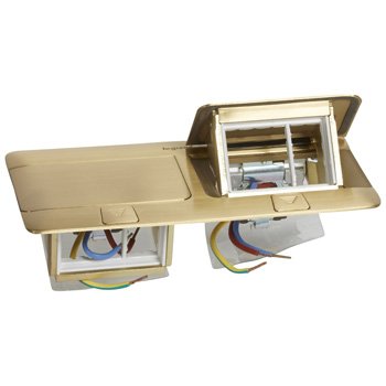 Выдвижной блок 6 (2х3) модулей, латунь Legrand 54017