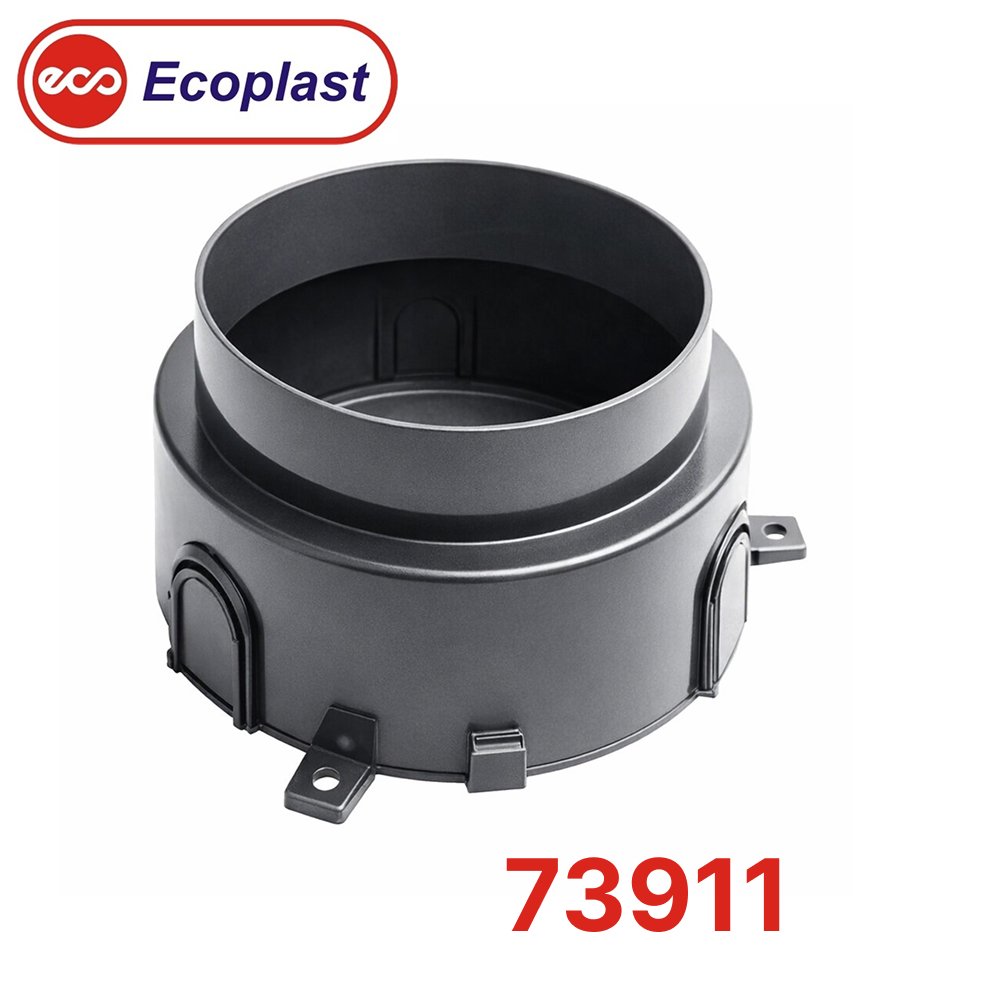 70122 Экопласт BOX/2 Коробка для люка LUK/2 в пол (пластиковая для заливки в бетон)