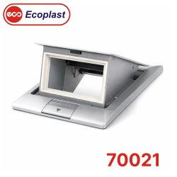 70021 Экопласт LUK/2AL Люк в пол на 2 модуля (45х45мм), стальной