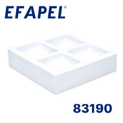 Полистироловый блок для коробки под заливку Efapel