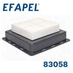 Коробка под заливку для люка на 16 модулей Efapel 83058