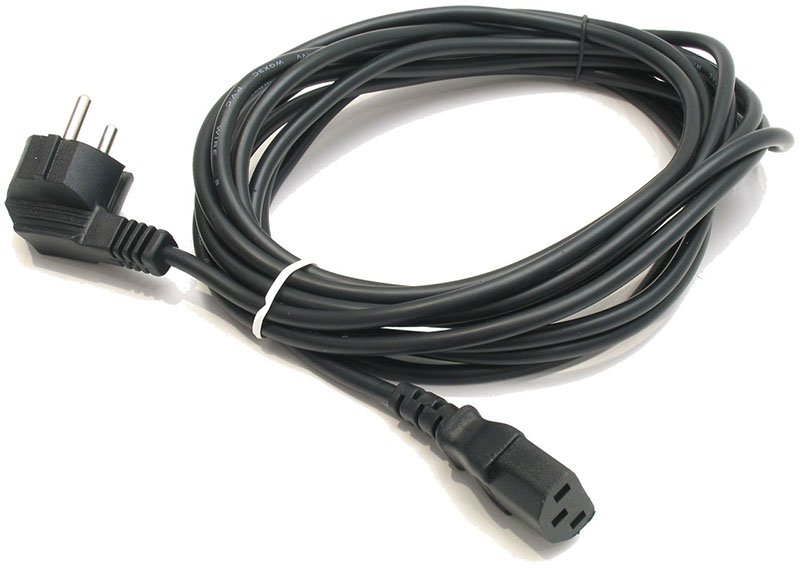 Сетевой шнур, Евровилка - IEC 320 C13, 3*0,75 3 м. PC-186-VDE-3M RC19 фото 2