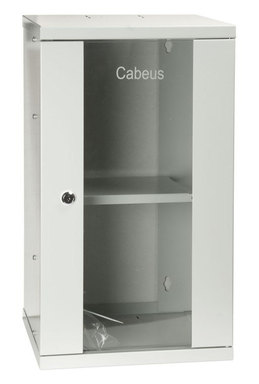 Cabeus Шкаф телекоммуникационный настенный 10 12U 315x325x580mm дверь стеклоWSC-12U фото