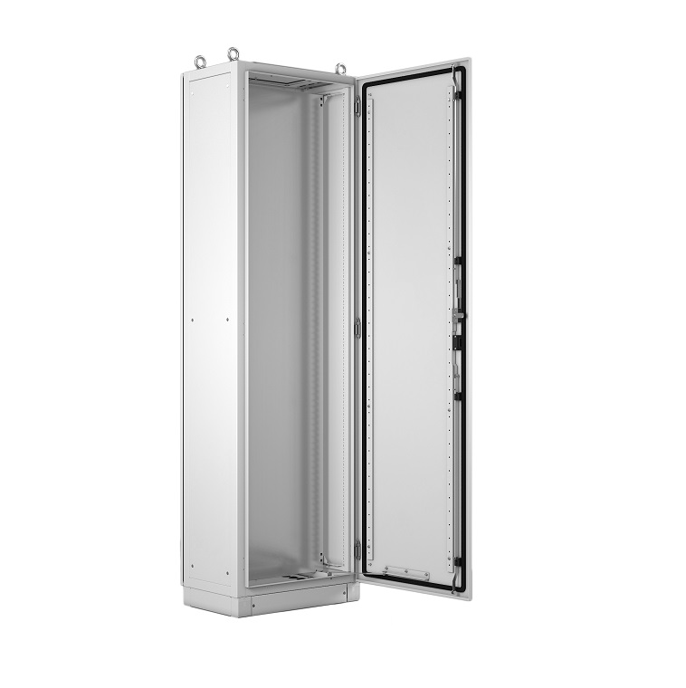 Отдельный электротехнический шкаф IP55 в сборе (В1400*Ш600*Г400) EME с одной дверью, цоколь 100 мм. фото 2