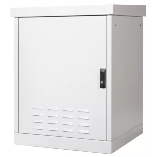 Шкаф уличный всепогодный напольный 6U 600х800, передняя дверь вентилируемая RC19ШТВ-1-6.6.8-4ААА фото