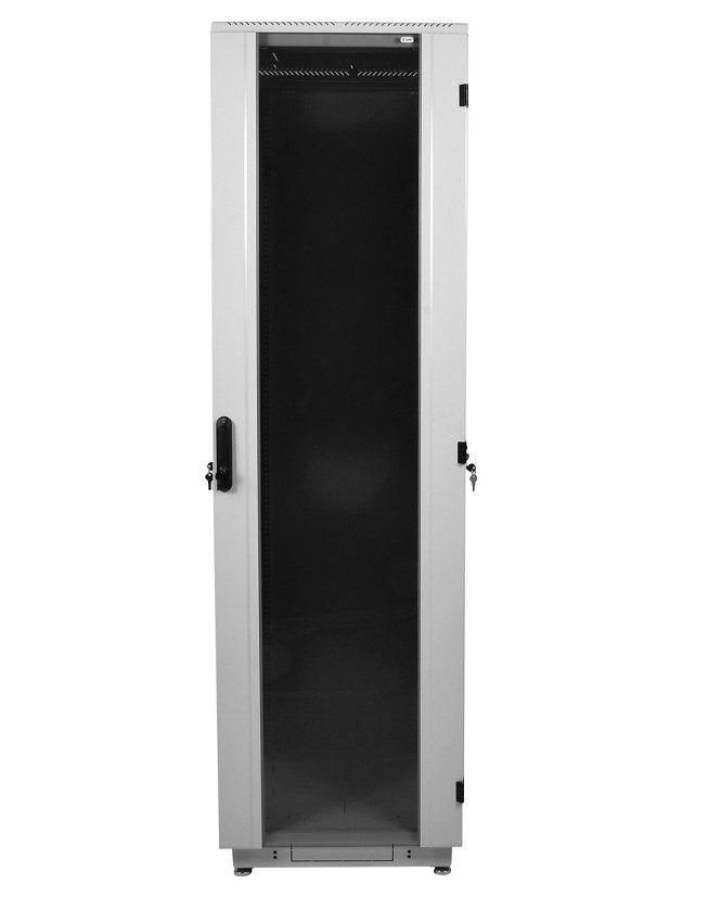 ЦМО ШТК-М-47.6.6-1ААА Шкаф телекоммуникационный 19 напольный 47U (600х600) | Серверный шкаф дверь стеклоШТК-М-47.6.6-1ААА фото