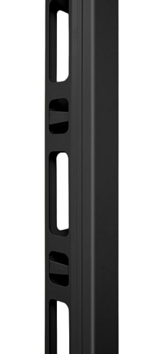 Cabeus SH-05C47-BK Вертикальный кабельный органайзер в шкаф 47U, металлический, цвет черный (RAL 9004)SH-05C47-BK фото
