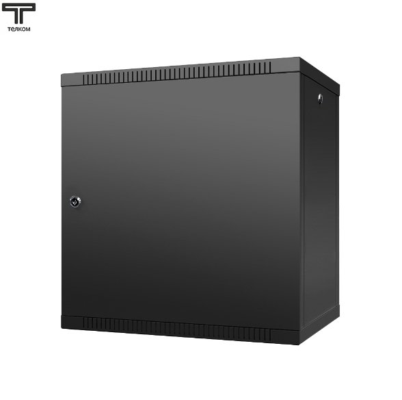 ТЕЛКОМ TL-12.6.3-M.9005МА Шкаф 12U 600x350x623мм (ШхГхВ) телекоммуникационный 19 настенный, дверь металл, цвет чёрный (RAL9005)TL-12.6.3-M.9005МА фото