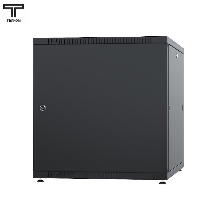 ТЕЛКОМ TLN-12.6.10-ММ.9005 Шкаф 12U 600x1000x623мм (ШхГхВ) телекоммуникационный 19 напольный, передняя дверь металл - задняя дверь металл, цвет черный (RAL9005)TLN-12.6.10-ММ.9005МА фото