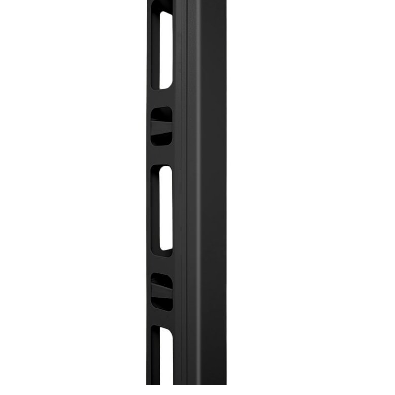 ТЕЛКОМ ОКВК.42.9005 Организатор кабельный вертикальный с крышкой в шкаф 42U шириной 800мм, металлический, цвет черный (RAL9005)ОКВК.42.9005 фото